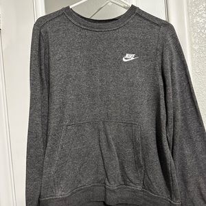 Nike Sweatshirt, Size Large, Gray